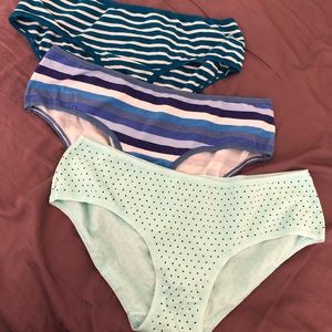 Set of 3 Blue Gap Hipsters